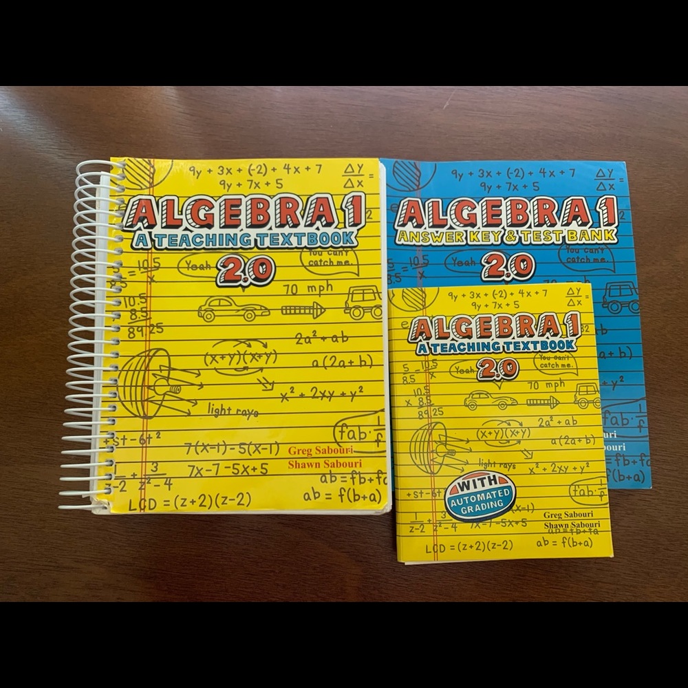 Teaching Textbooks Algebra 1
